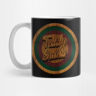 Circle Retro Teddy Swims Mug